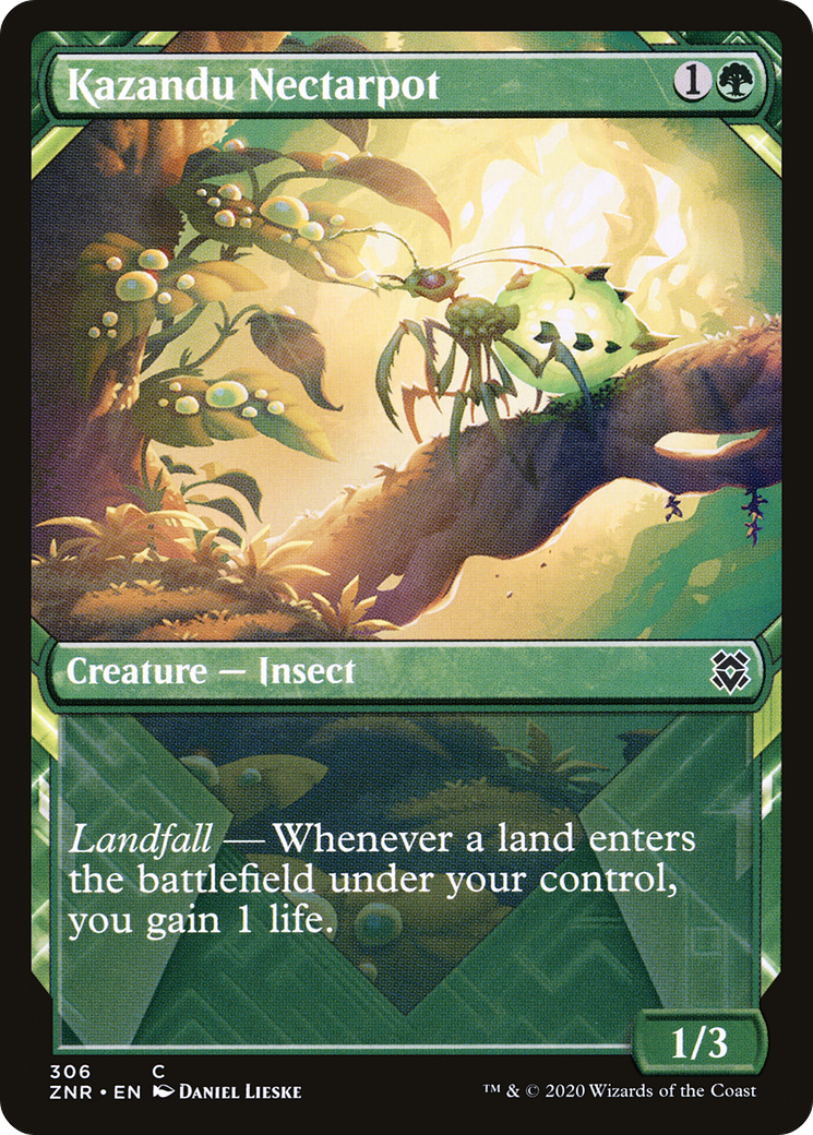 Kazandu Nectarpot (Showcase) (306) Foil - Zendikar Rising