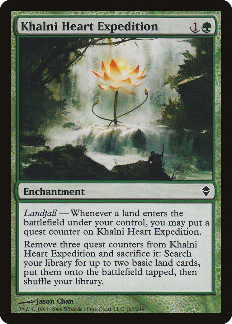 Khalni Heart Expedition (167) Foil - Zendikar