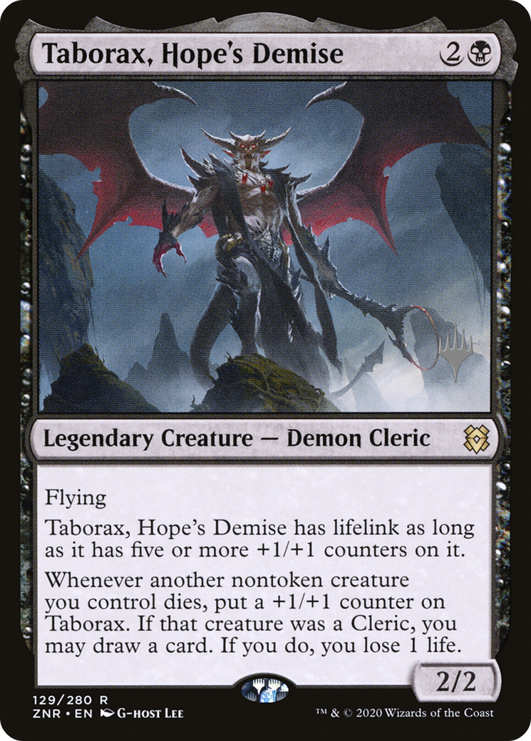 Taborax, Hope's Demise (129) Foil - Zendikar Rising Promos
