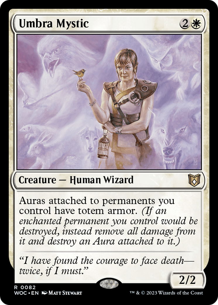 Umbra Mystic (082) - Wilds of Eldraine Commander