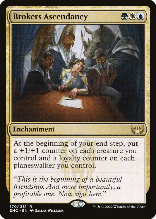 Brokers Ascendancy (170) Foil - Streets of New Capenna