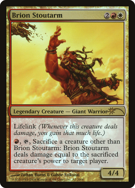 Brion Stoutarm (0A2) Foil - Lorwyn Promos