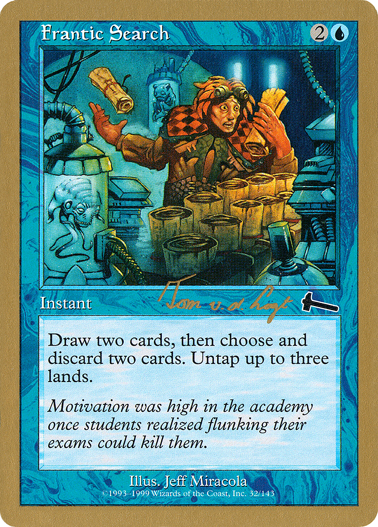 Frantic Search (Retro) (tvdl32) - World Championship Decks 2000