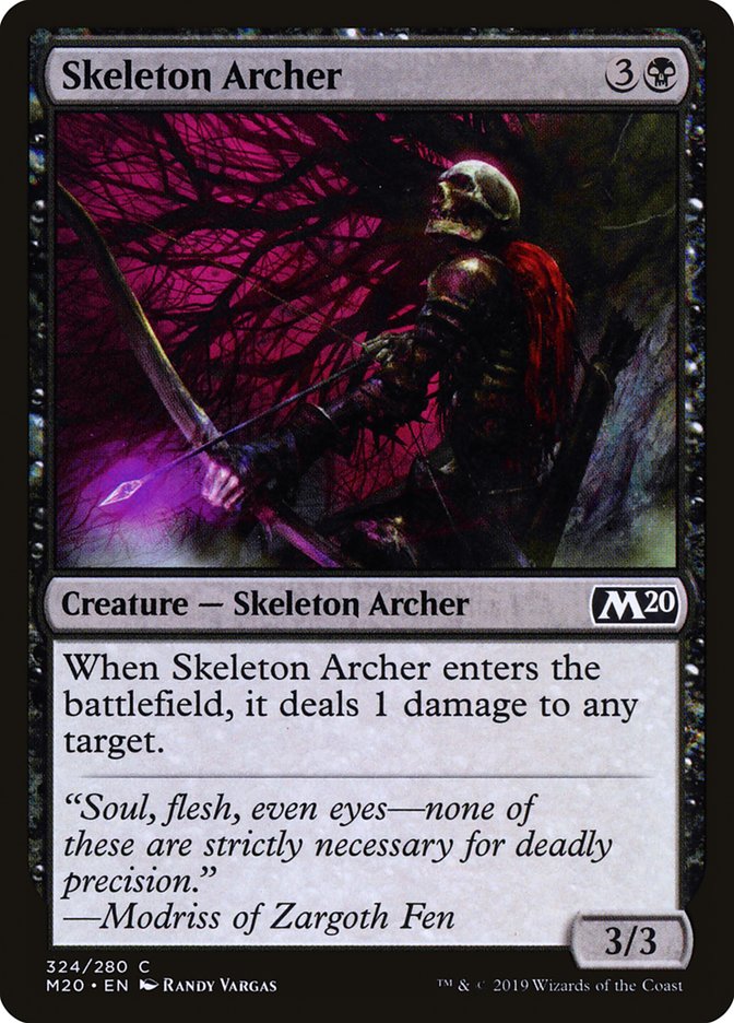 Skeleton Archer [Core Set 2020] | Silver Goblin