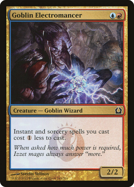Goblin Electromancer (163) - Return to Ravnica