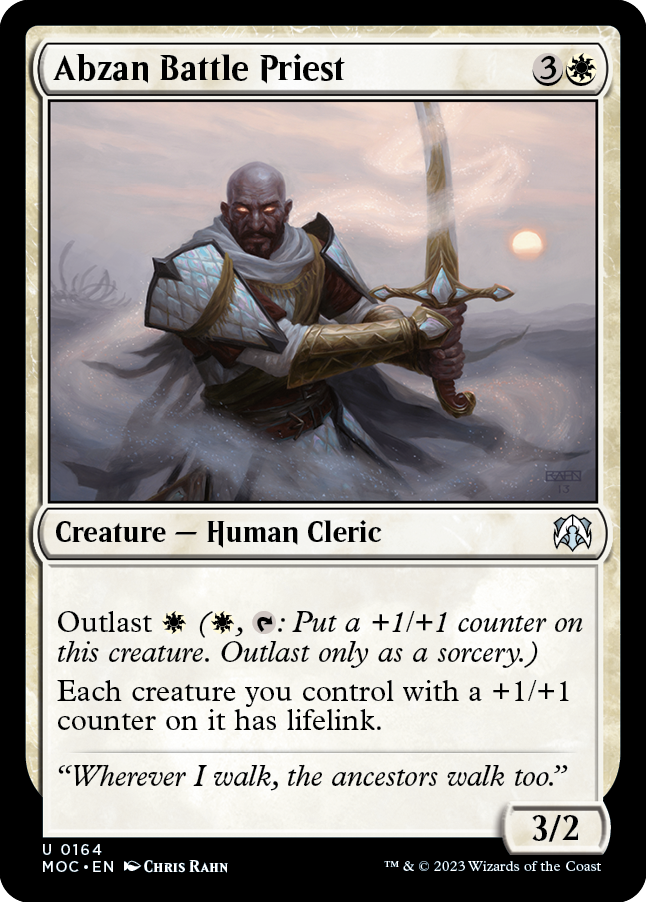 Abzan Battle Priest [March of the Machine Commander] | Silver Goblin