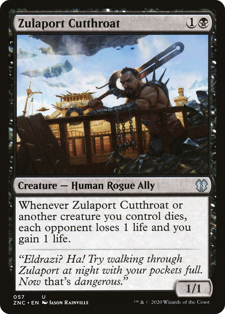 Zulaport Cutthroat (057) - Zendikar Rising Commander
