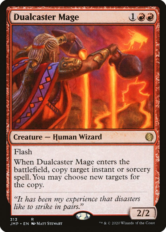 Dualcaster Mage [Jumpstart] | Silver Goblin