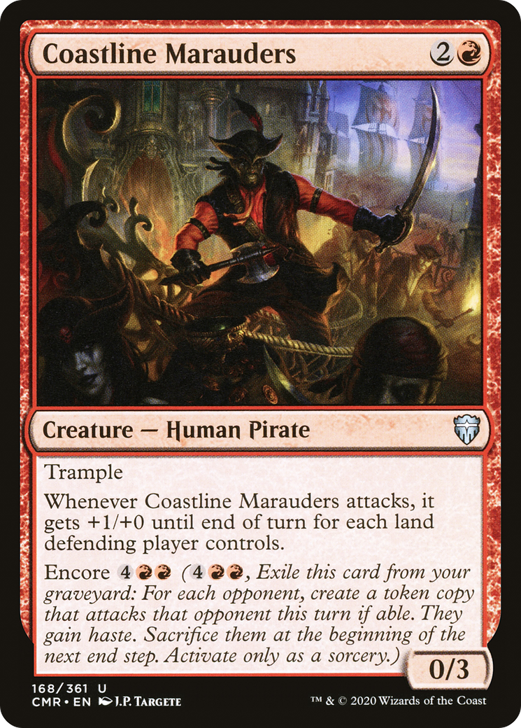 Coastline Marauders (168) Foil - Commander Legends