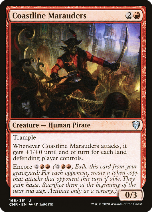 Coastline Marauders (168) - Commander Legends