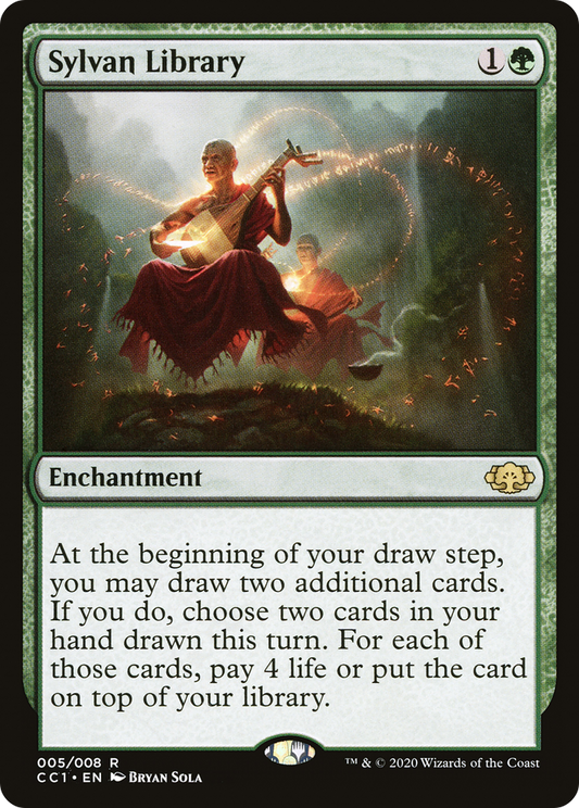 Sylvan Library (005) - Commander Collection: Green