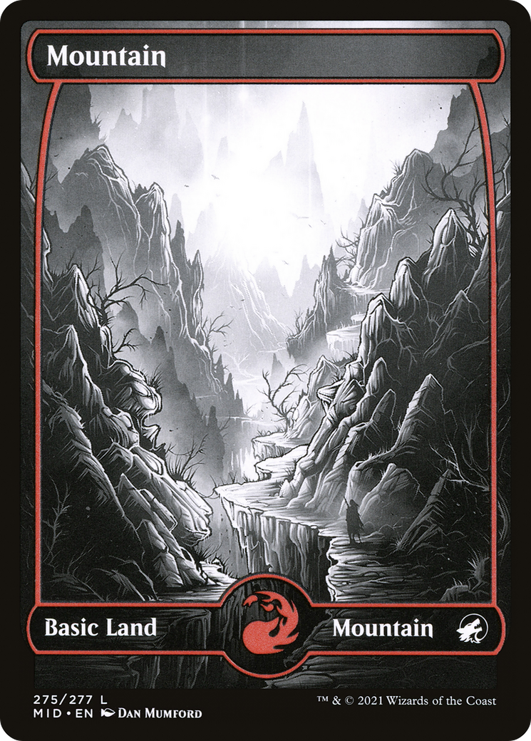 Mountain (275) [Innistrad: Midnight Hunt] | Silver Goblin