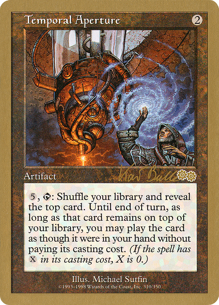 Temporal Aperture - 1999 Kai Budde (USG) (Retro) - World Championship Decks 1999