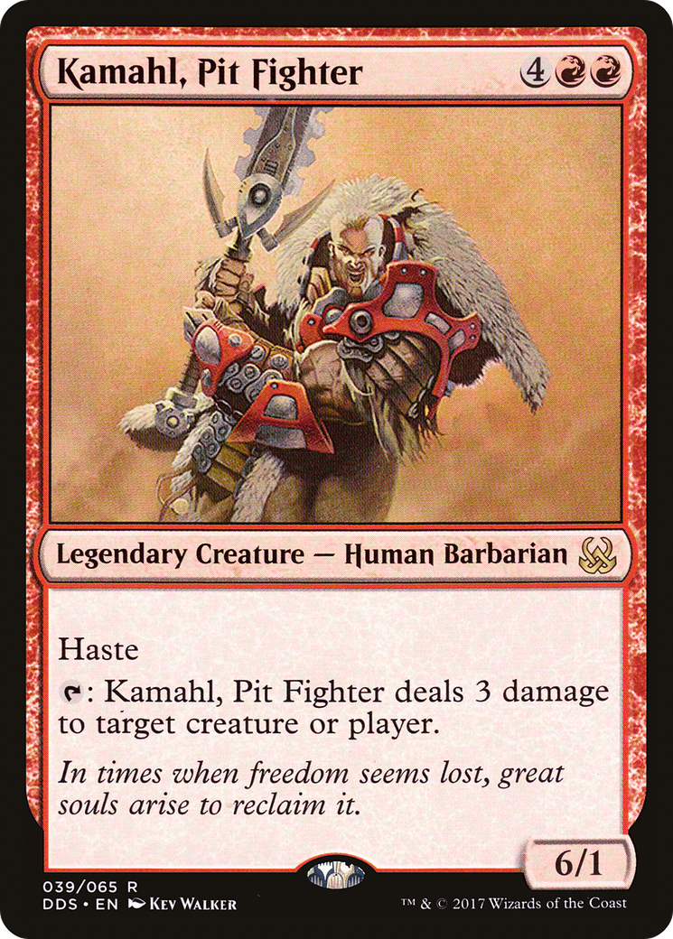 Kamahl, Pit Fighter (039) - Duel Decks: Mind vs. Might