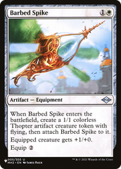 Barbed Spike [The List Reprints] | Silver Goblin