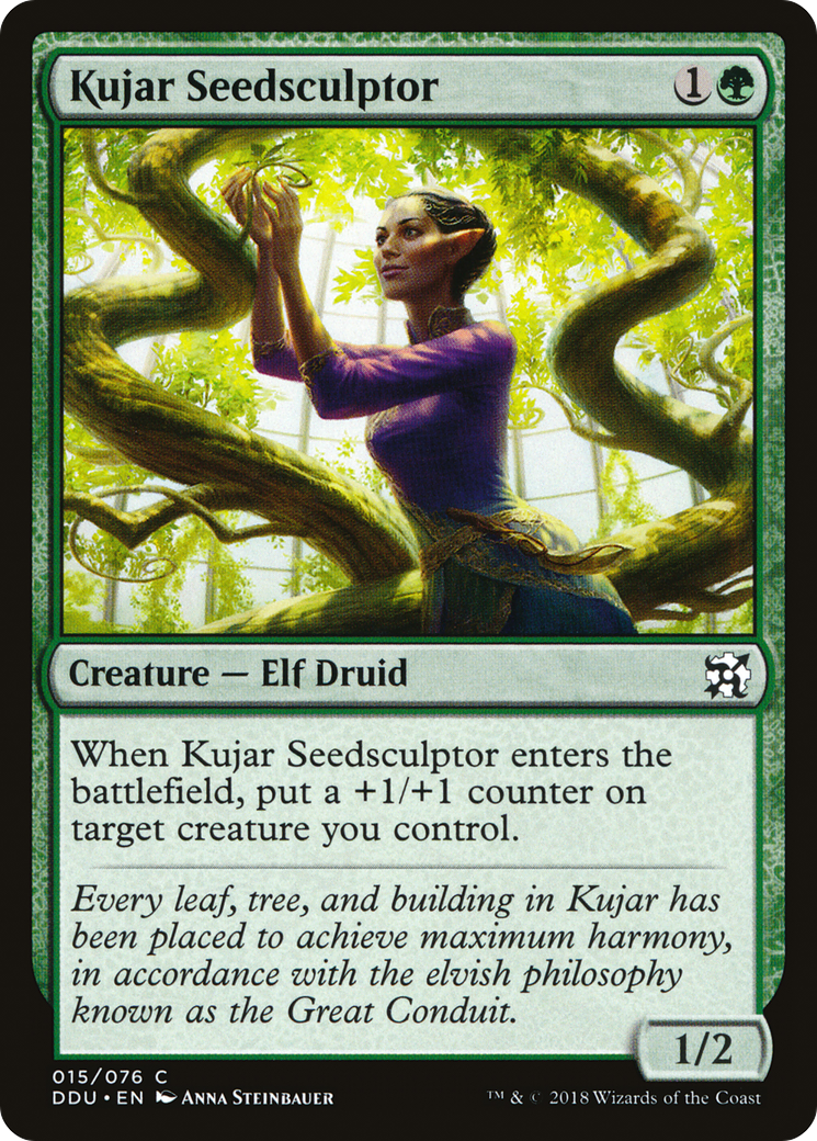 Kujar Seedsculptor (015) - Duel Decks: Elves vs. Inventors