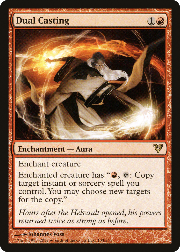 Dual Casting (133) Foil - Avacyn Restored