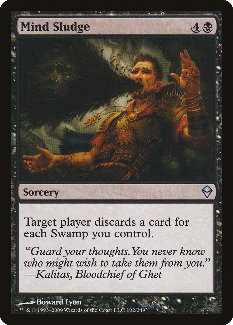 Mind Sludge (102) Foil - Zendikar
