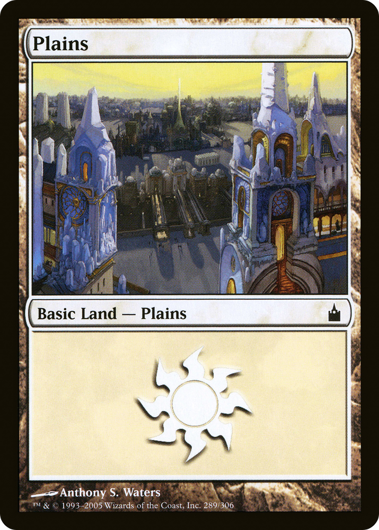 Plains (289) Foil - Ravnica: City of Guilds