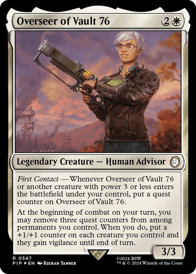 Overseer of Vault 76 (Surge Foil) (547) Foil - Fallout