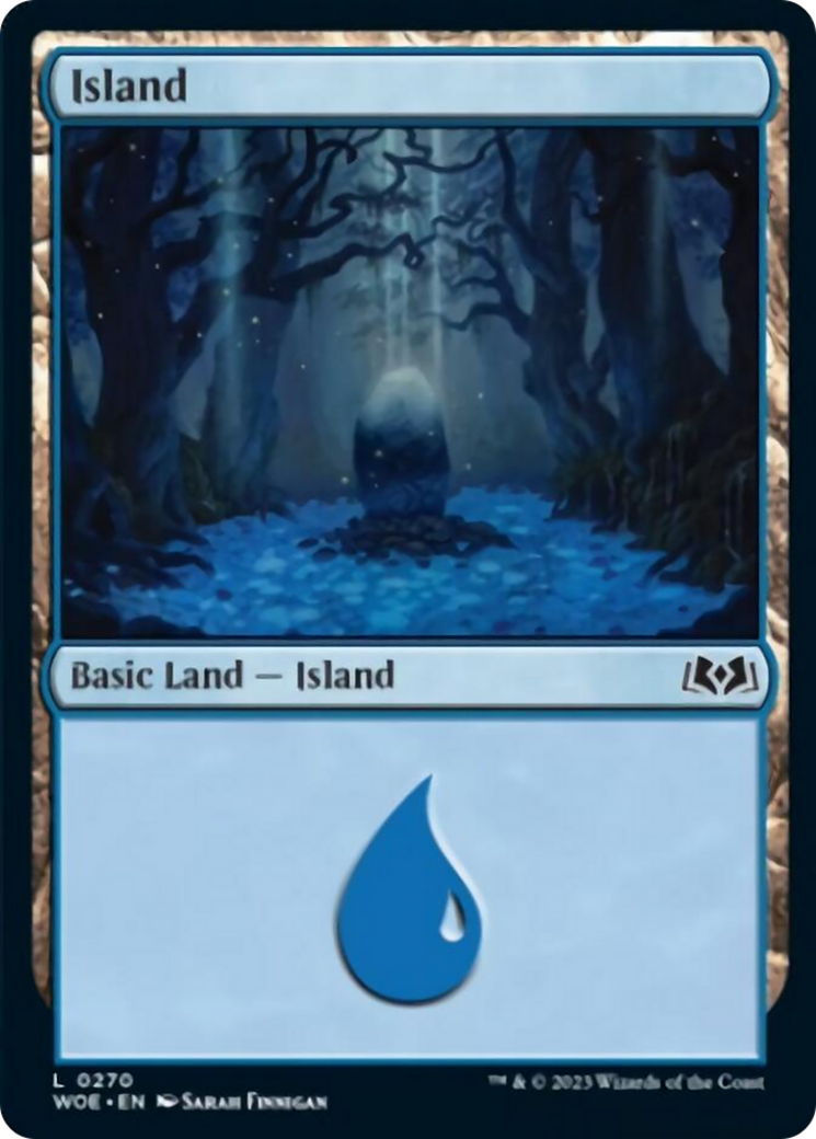 Island (0270) [Wilds of Eldraine] | Silver Goblin