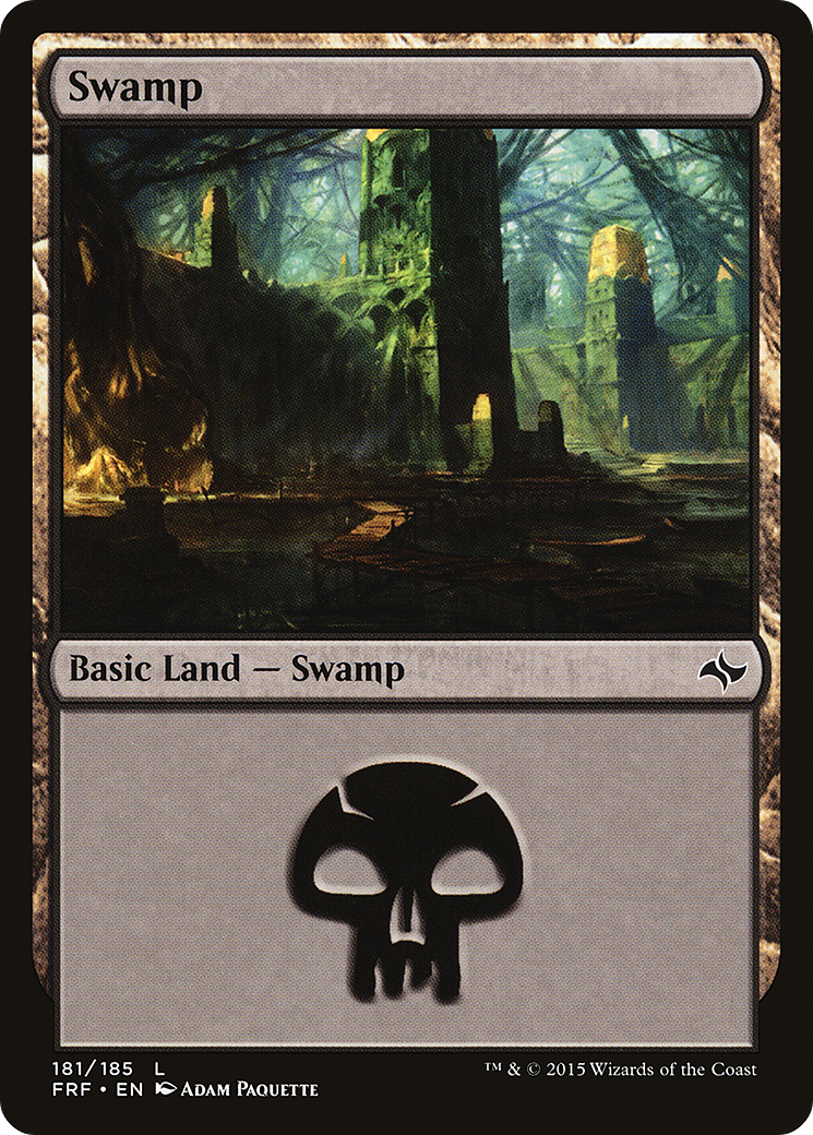 Swamp (181) Foil - Fate Reforged