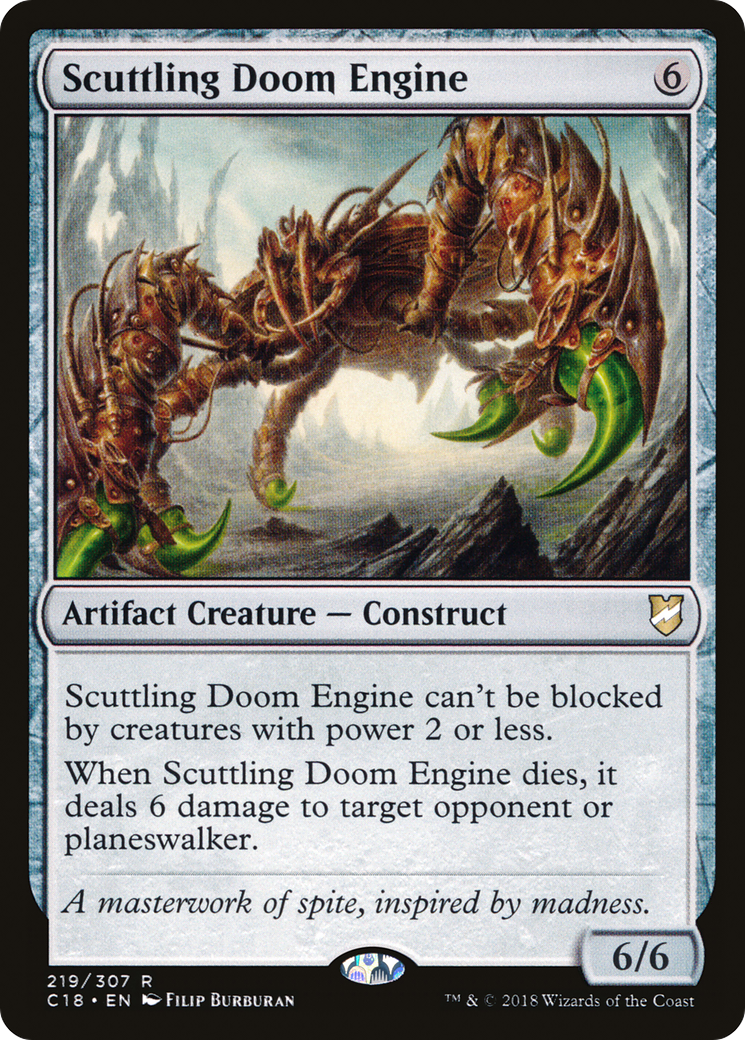 Scuttling Doom Engine (219) - Commander 2018