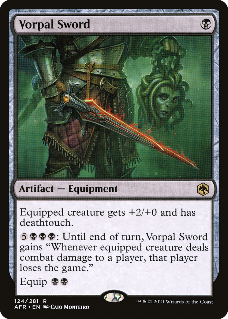 Vorpal Sword [Dungeons & Dragons: Adventures in the Forgotten Realms] Foil