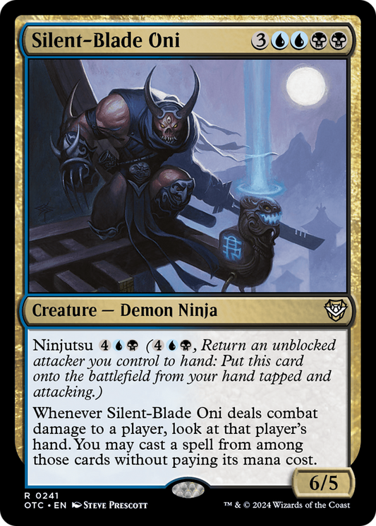 Silent-Blade Oni (241) - Outlaws of Thunder Junction Commander