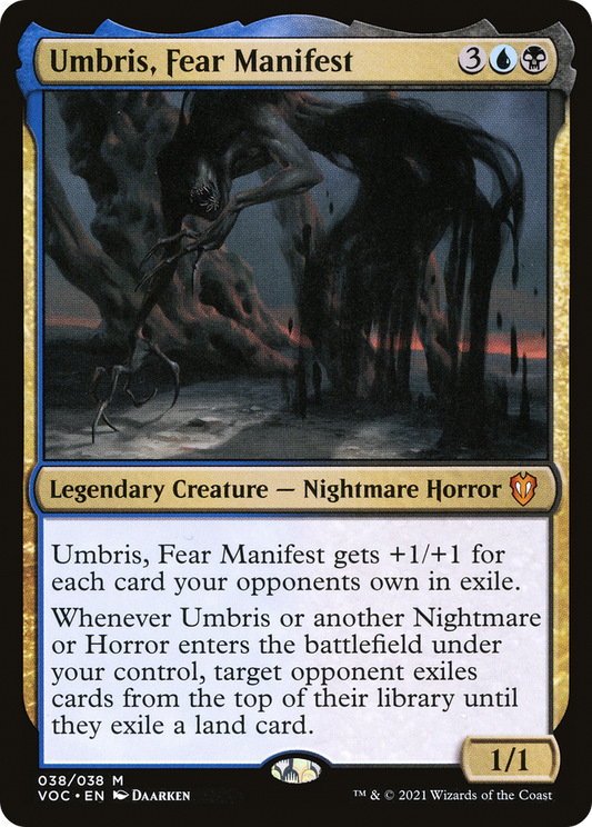 Umbris, Fear Manifest [Innistrad: Crimson Vow Commander]