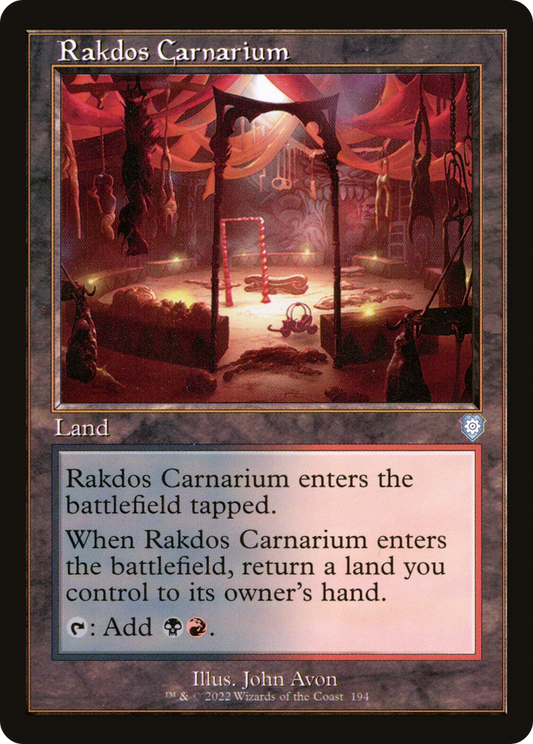 Rakdos Carnarium (Retro) (194) - The Brothers' War Commander