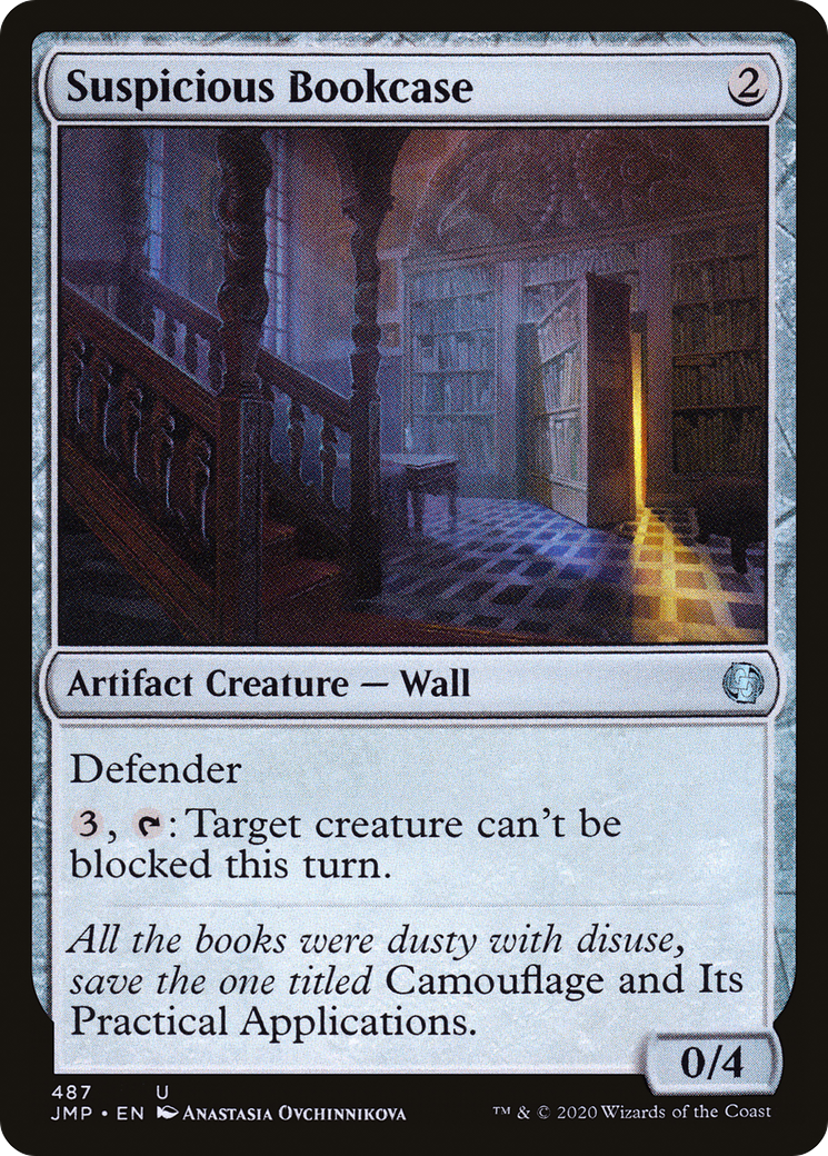 Suspicious Bookcase (487) - Jumpstart