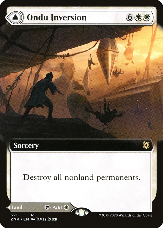 Ondu Inversion (Extended Art) (321) - Zendikar Rising