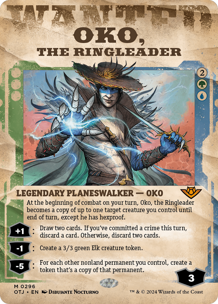 Oko, the Ringleader (Showcase) [Outlaws of Thunder Junction] | Silver Goblin