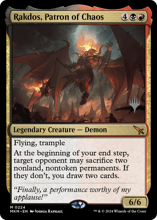 Rakdos, Patron of Chaos (224P)