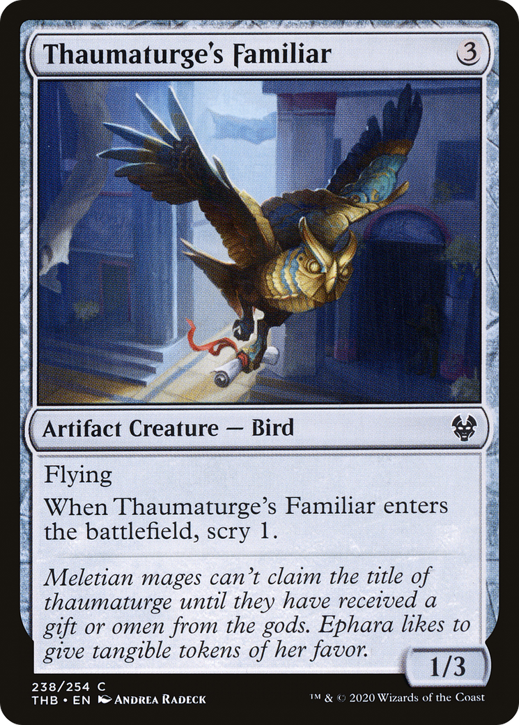 Thaumaturge's Familiar (238) Foil - Theros Beyond Death