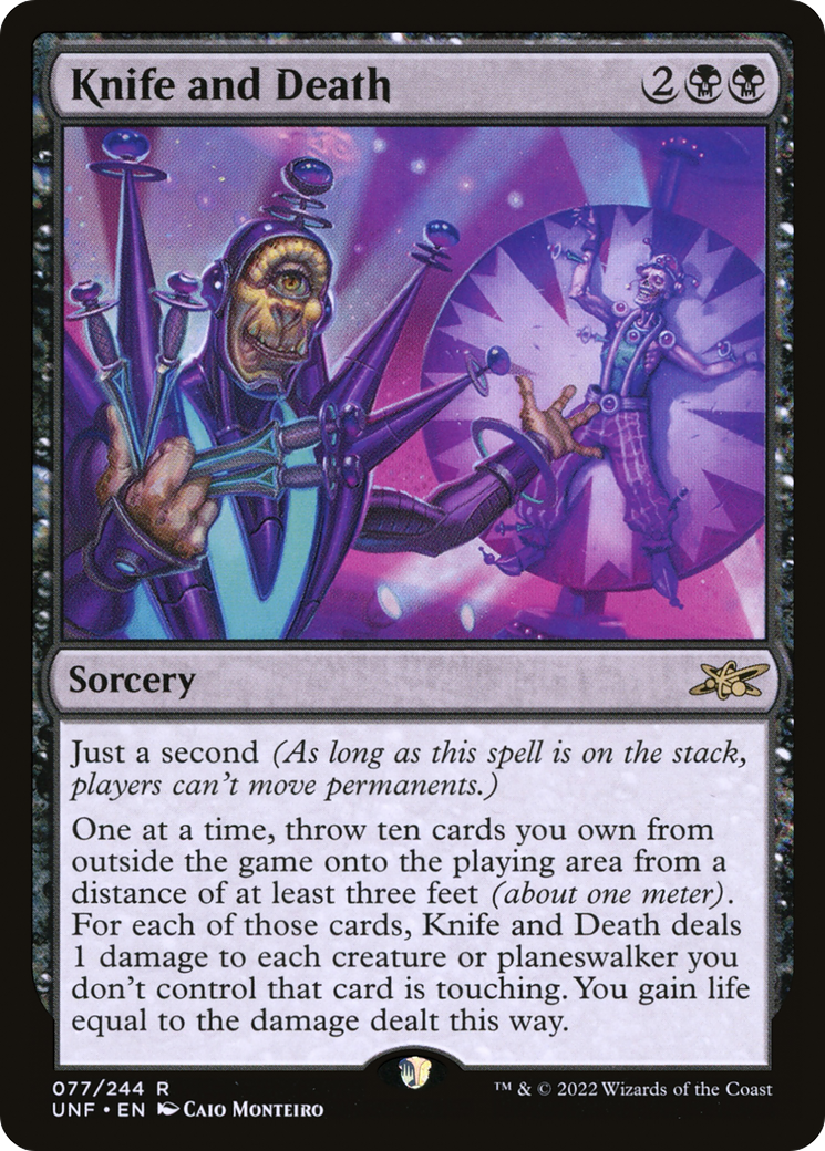 Knife and Death (077) - Unfinity