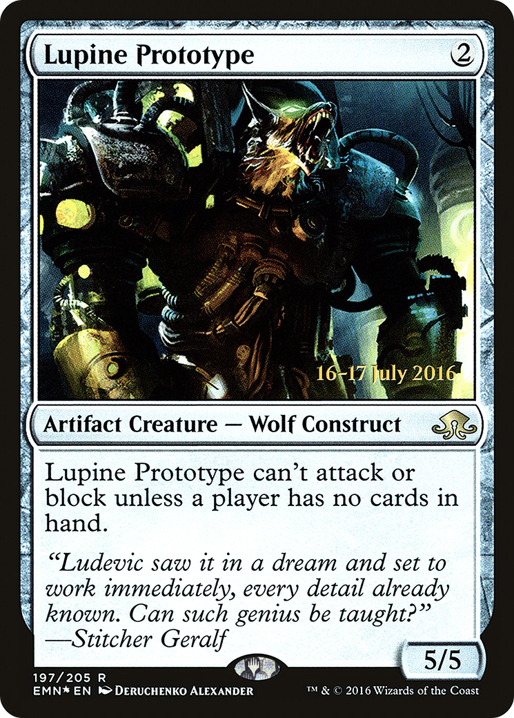 Lupine Prototype (197) Foil - Eldritch Moon Promos