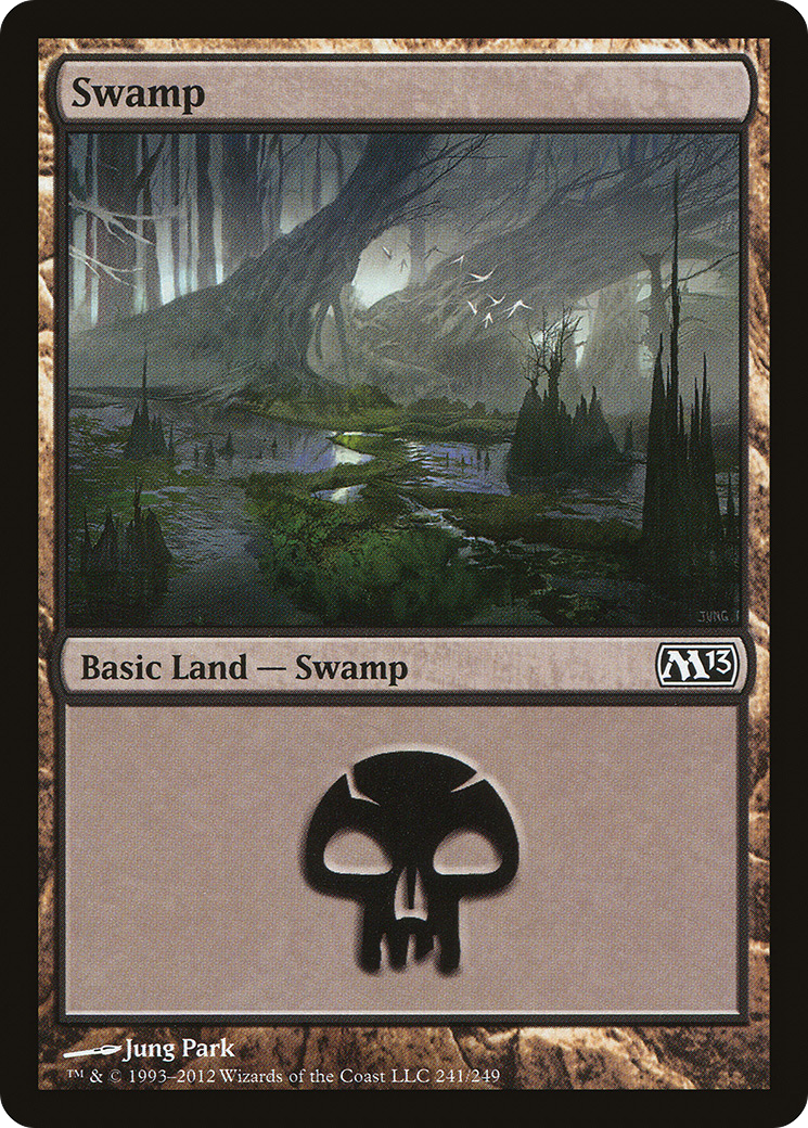 Swamp (241) Foil - Magic 2013