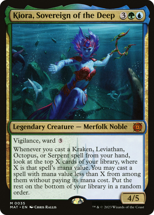 Kiora, Sovereign of the Deep [March of the Machine: The Aftermath] Foil