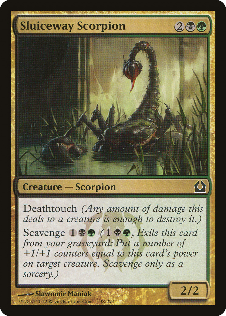 Sluiceway Scorpion (198) - Return to Ravnica