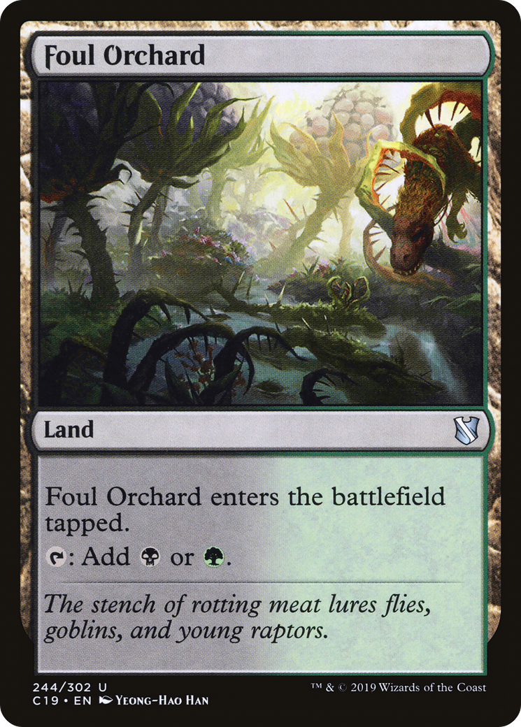 Foul Orchard (244) - Commander 2019