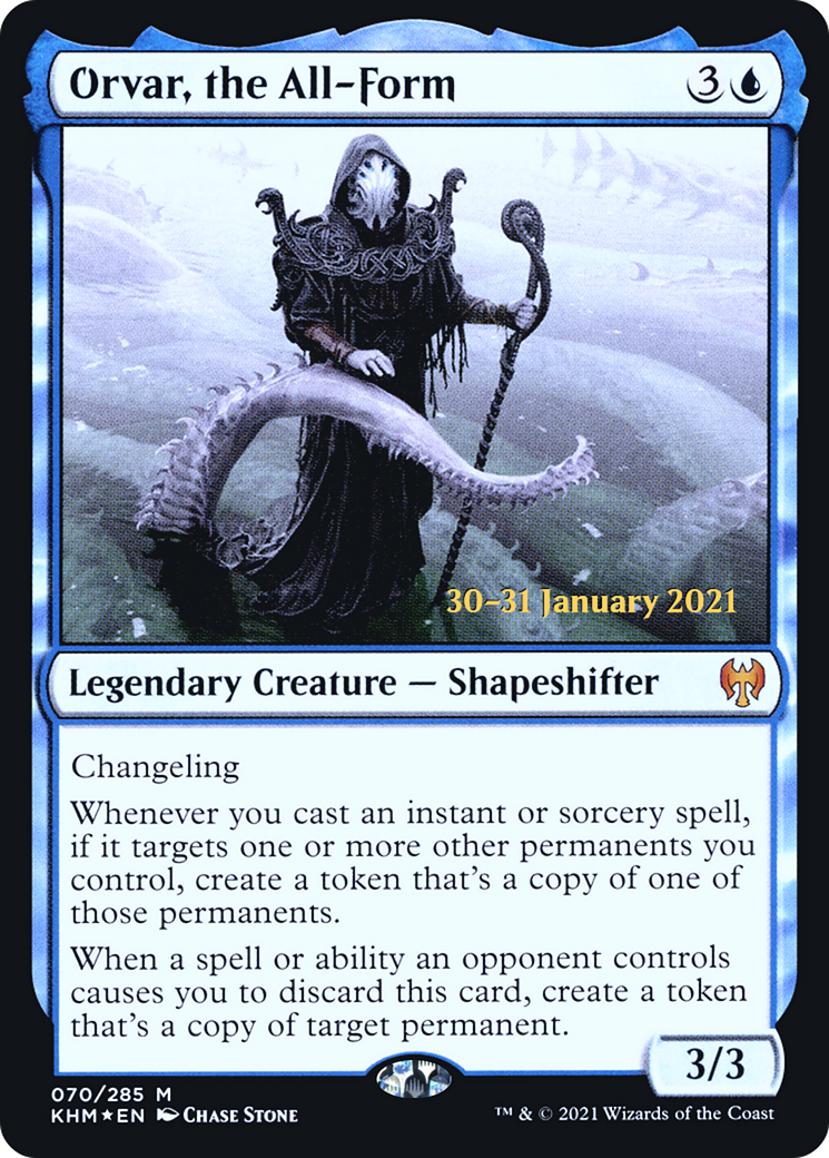 Orvar, the All-Form (070) Foil - Kaldheim Promos