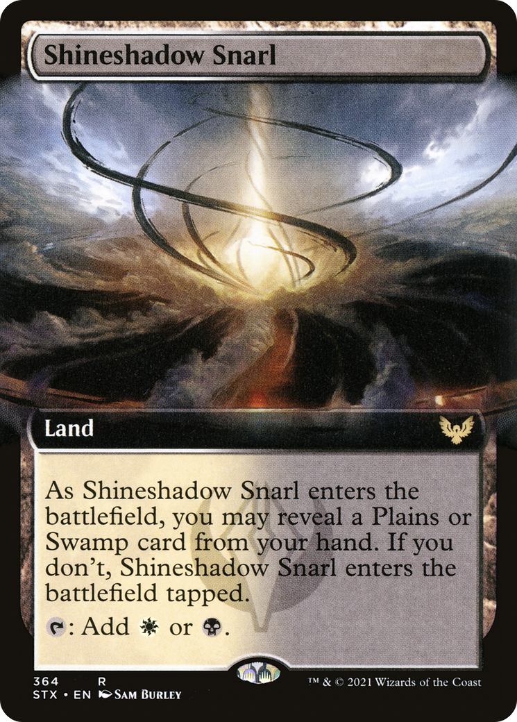Shineshadow Snarl (Extended Art) (364) Foil - Strixhaven: School of Mages
