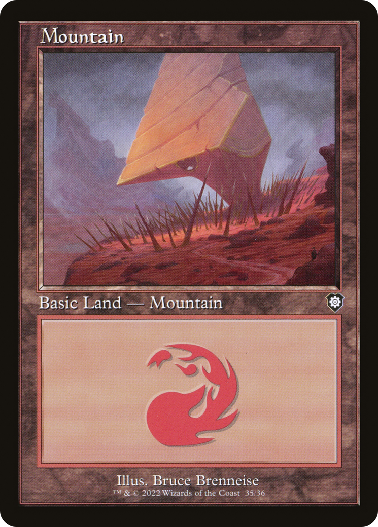 Mountain (Retro) (035) - The Brothers' War Commander