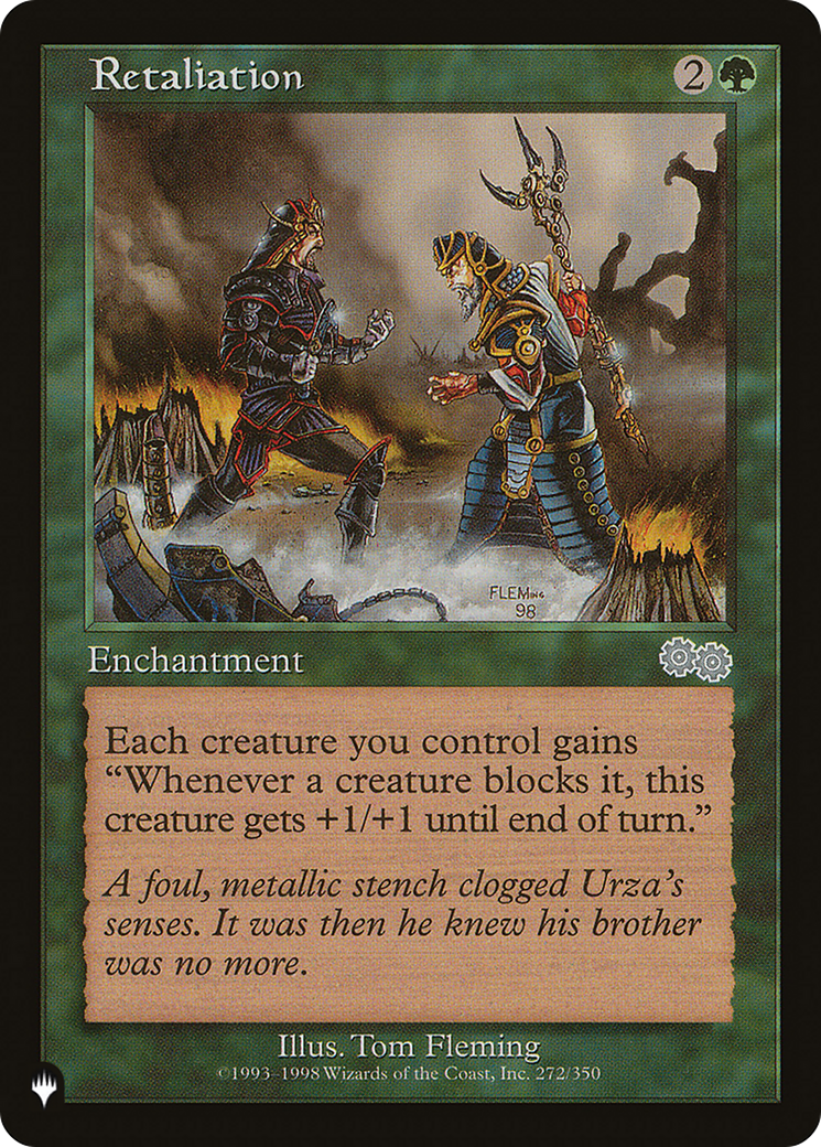 Retaliation (Retro) (USG-272) - The List