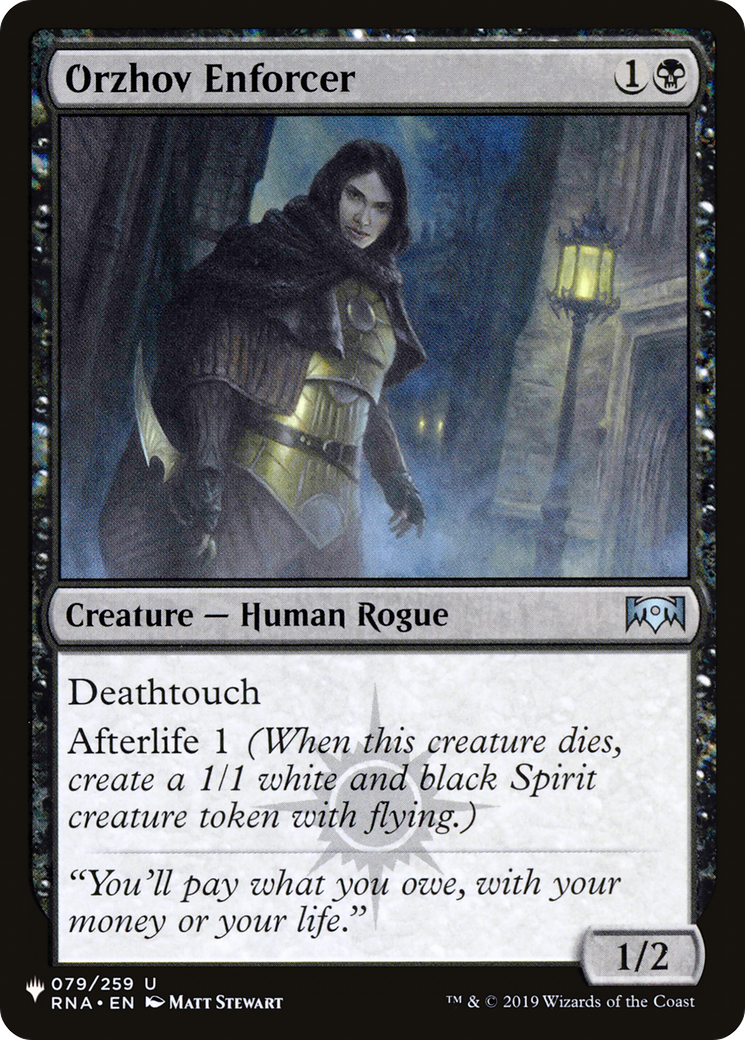 Orzhov Enforcer (079/259) - The List
