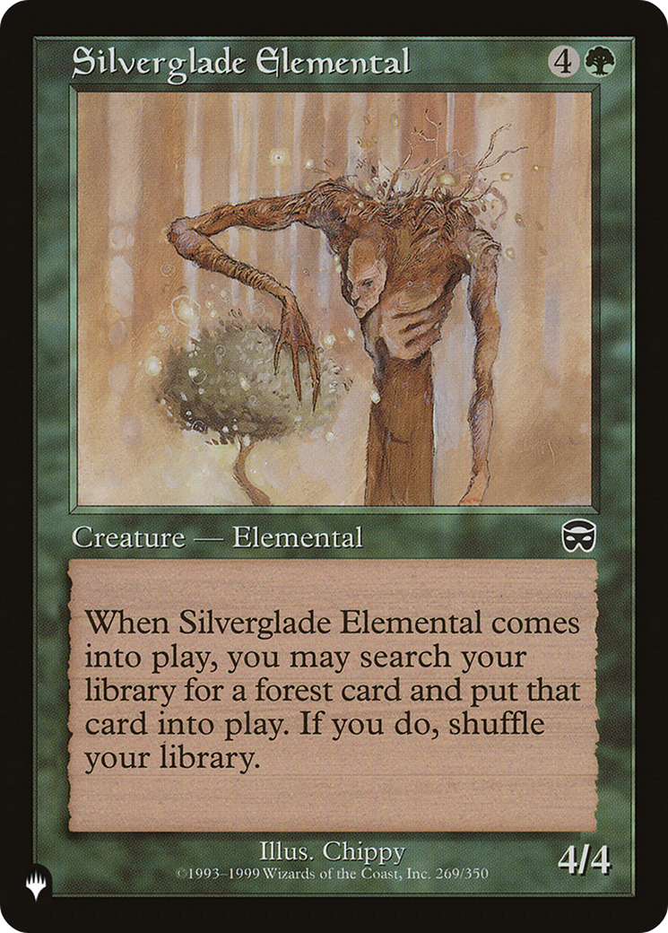 Silverglade Elemental (Retro) (MMQ-269) - The List