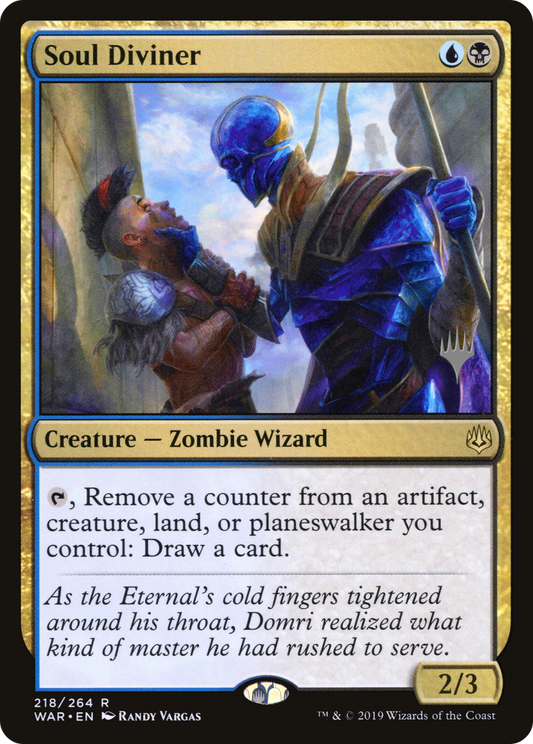 Soul Diviner (Promo Pack) [War of the Spark Promos] Foil
