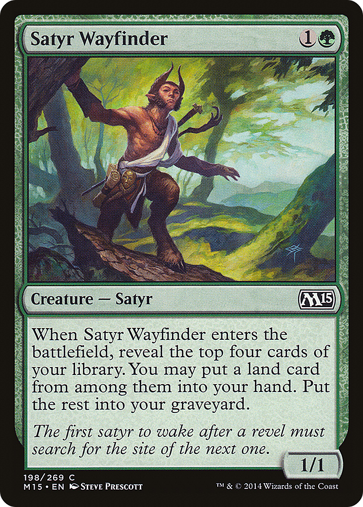 Satyr Wayfinder [Magic 2015]